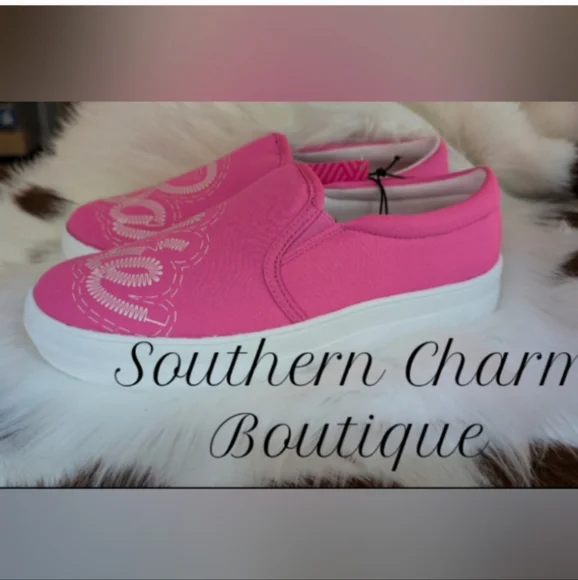 π π’ Last Pair..π’ Barbie Canvas Sneakers - Picture 2 of 11